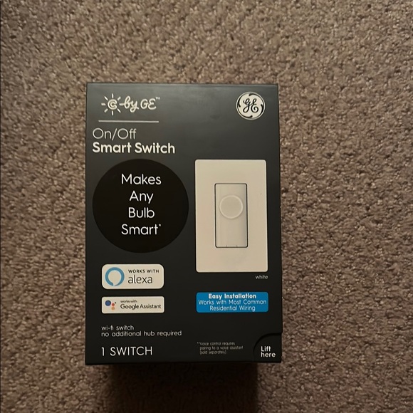 GE On/Off Smart Switch - White - Picture 1 of 6